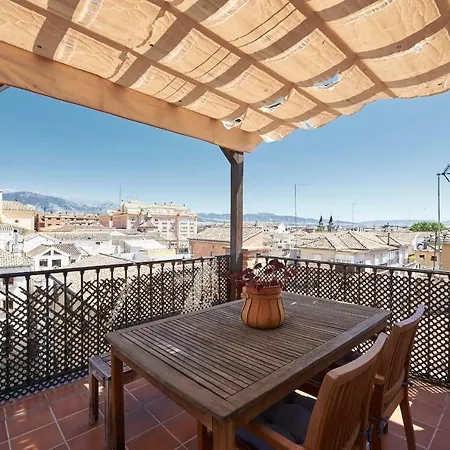 דירה Enjoygranada Duplex Centro Con Terraza גרנדה